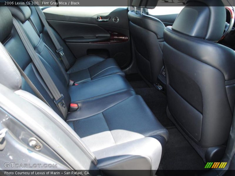 Flint Gray Mica / Black 2006 Lexus GS 300