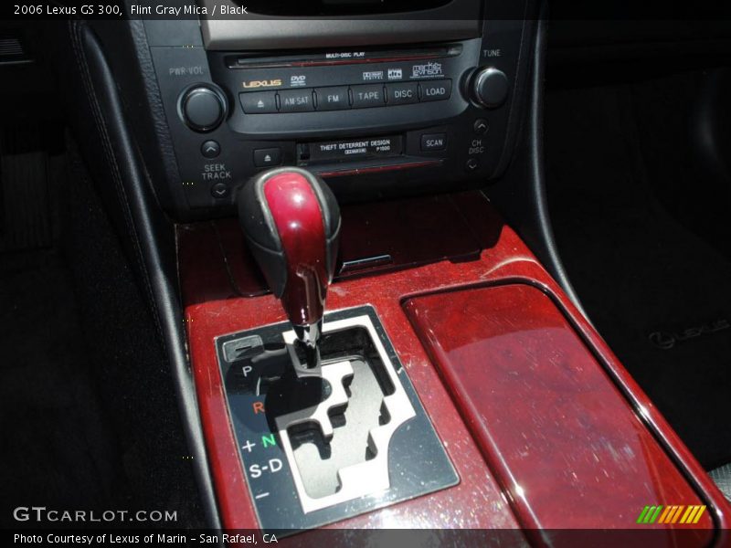 Flint Gray Mica / Black 2006 Lexus GS 300