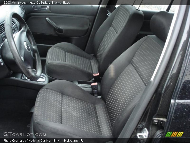 Black / Black 2003 Volkswagen Jetta GL Sedan