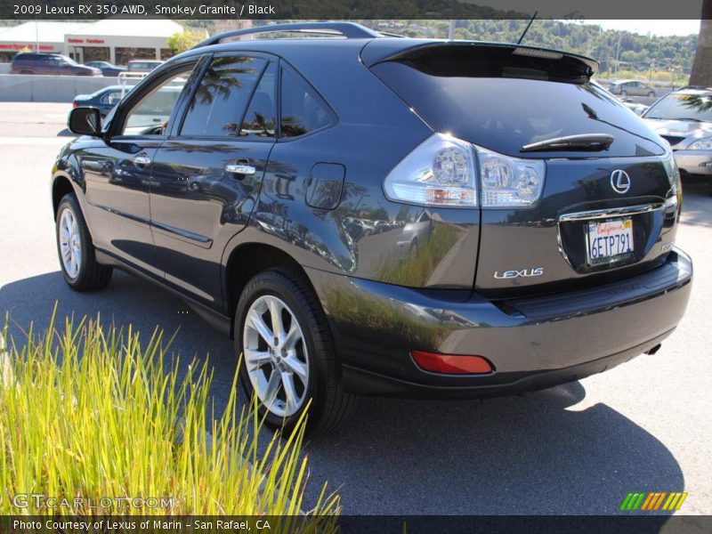 Smokey Granite / Black 2009 Lexus RX 350 AWD