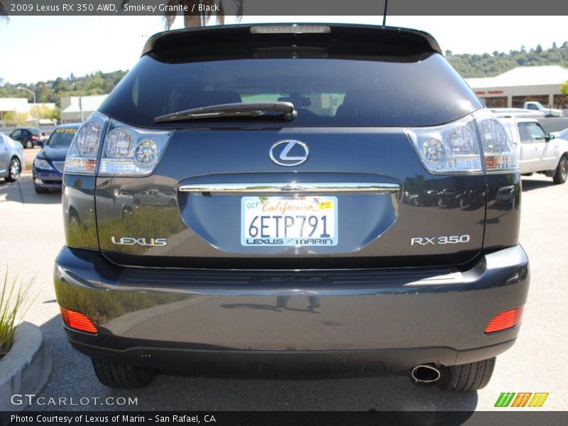 Smokey Granite / Black 2009 Lexus RX 350 AWD