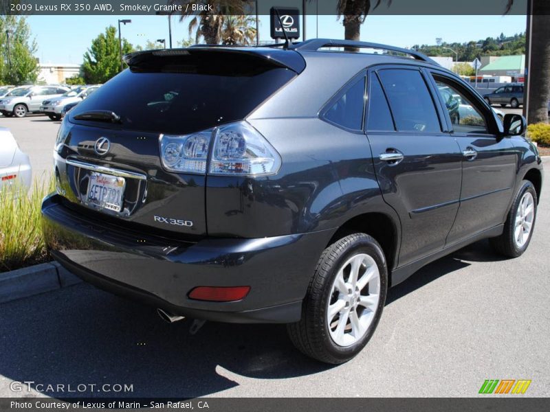 Smokey Granite / Black 2009 Lexus RX 350 AWD