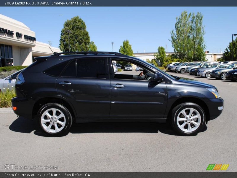Smokey Granite / Black 2009 Lexus RX 350 AWD