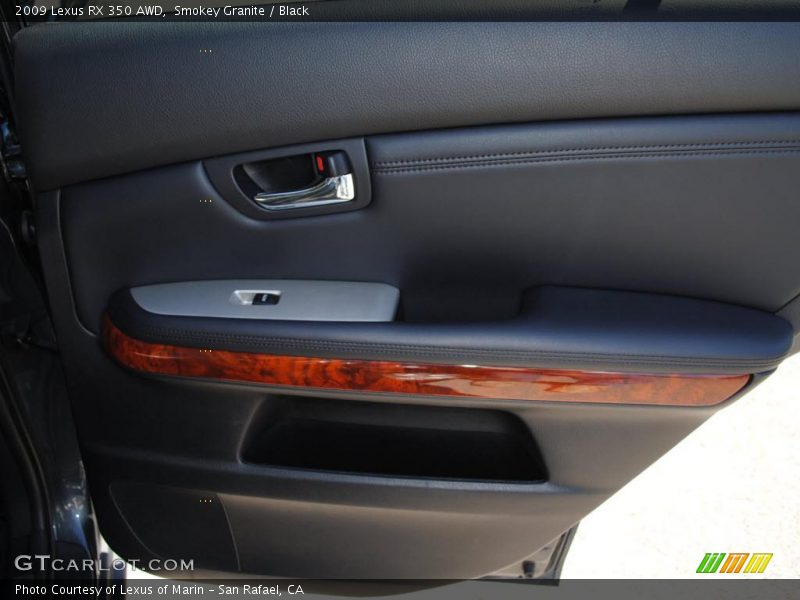Smokey Granite / Black 2009 Lexus RX 350 AWD