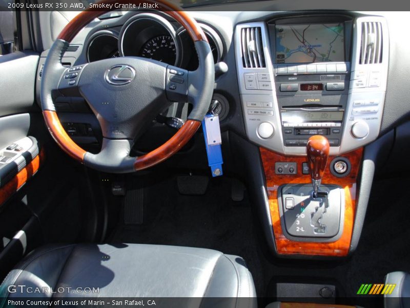 Smokey Granite / Black 2009 Lexus RX 350 AWD