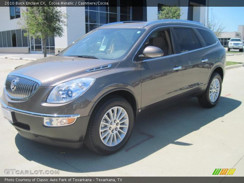 Cocoa Metallic / Cashmere/Cocoa 2010 Buick Enclave CX