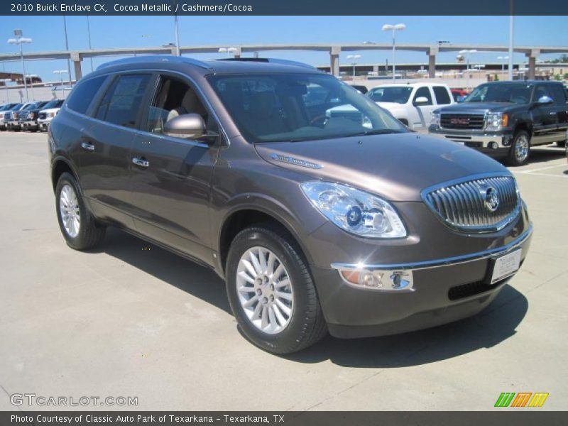 Cocoa Metallic / Cashmere/Cocoa 2010 Buick Enclave CX