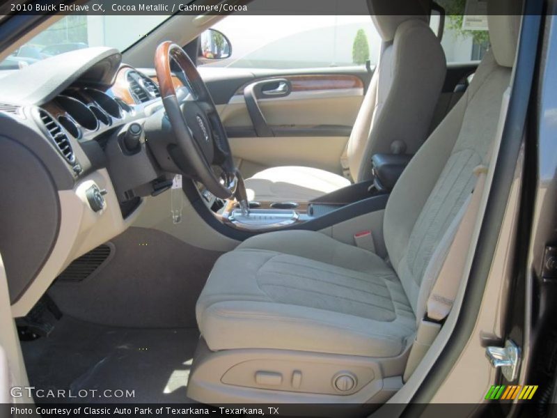 Cocoa Metallic / Cashmere/Cocoa 2010 Buick Enclave CX