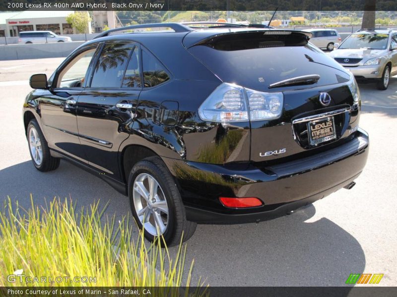 Black Onyx / Ivory 2008 Lexus RX 400h AWD Hybrid