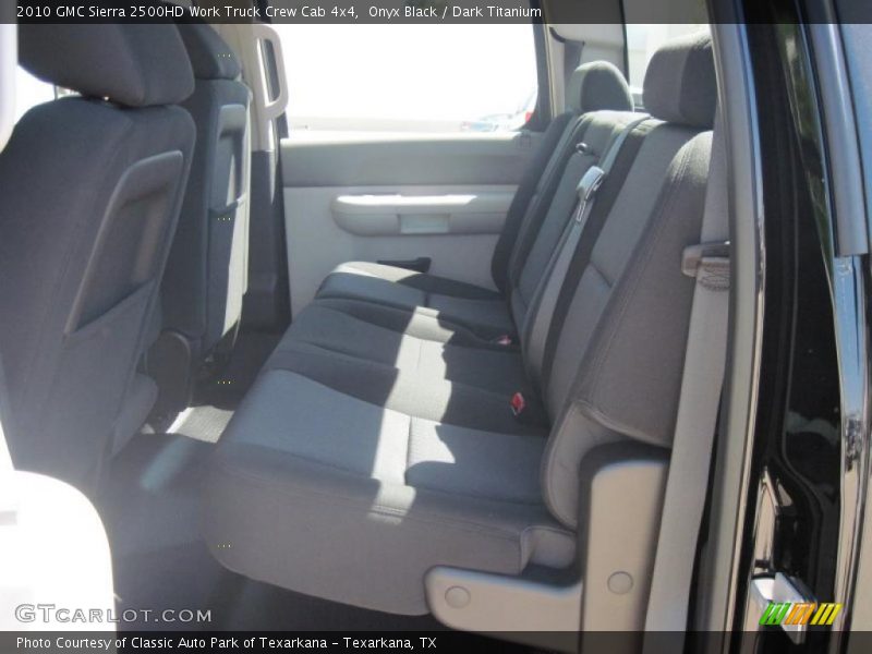 Onyx Black / Dark Titanium 2010 GMC Sierra 2500HD Work Truck Crew Cab 4x4