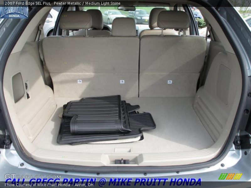 Pewter Metallic / Medium Light Stone 2007 Ford Edge SEL Plus