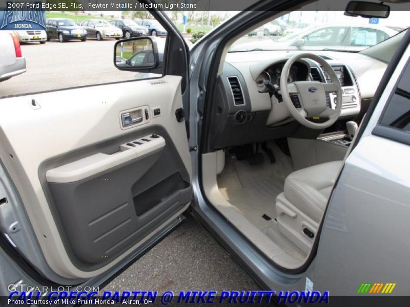 Pewter Metallic / Medium Light Stone 2007 Ford Edge SEL Plus