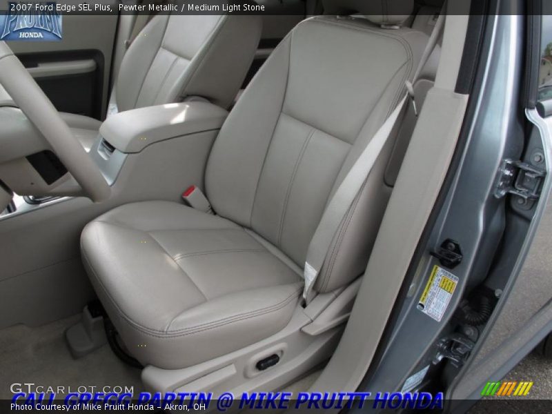 Pewter Metallic / Medium Light Stone 2007 Ford Edge SEL Plus
