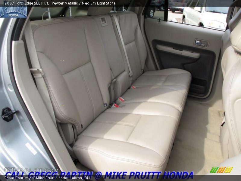 Pewter Metallic / Medium Light Stone 2007 Ford Edge SEL Plus