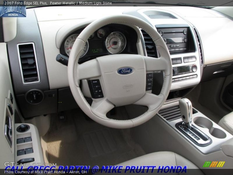 Pewter Metallic / Medium Light Stone 2007 Ford Edge SEL Plus