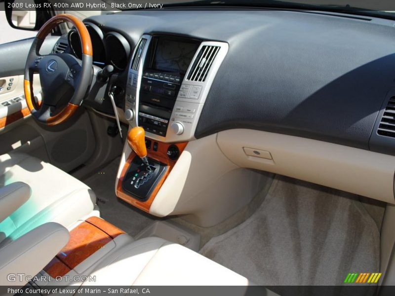 Black Onyx / Ivory 2008 Lexus RX 400h AWD Hybrid
