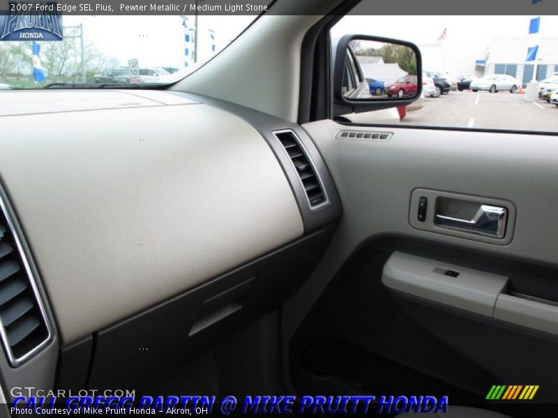 Pewter Metallic / Medium Light Stone 2007 Ford Edge SEL Plus