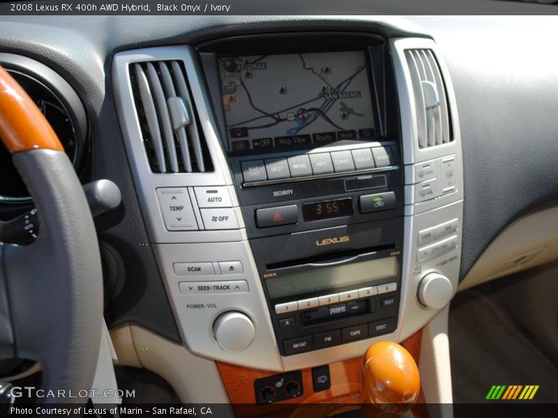 Black Onyx / Ivory 2008 Lexus RX 400h AWD Hybrid