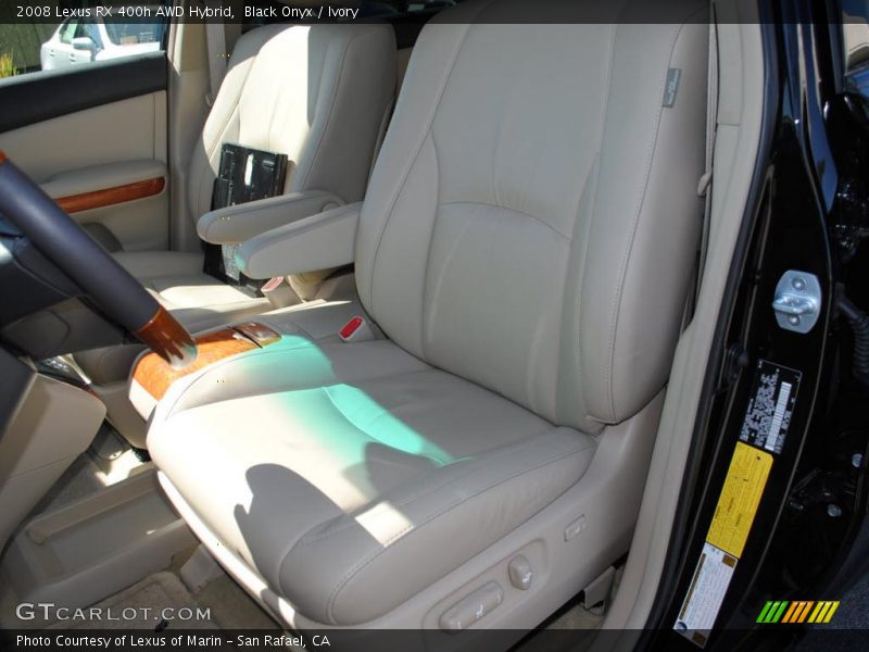 Black Onyx / Ivory 2008 Lexus RX 400h AWD Hybrid