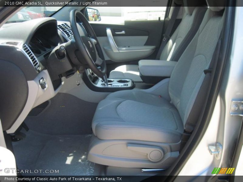 Quicksilver Metallic / Light Titanium 2010 GMC Acadia SL