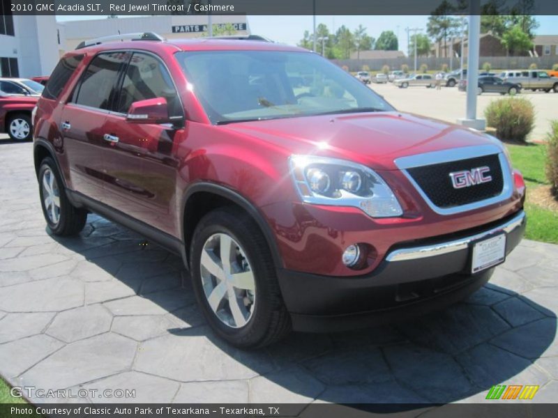 Red Jewel Tintcoat / Cashmere 2010 GMC Acadia SLT