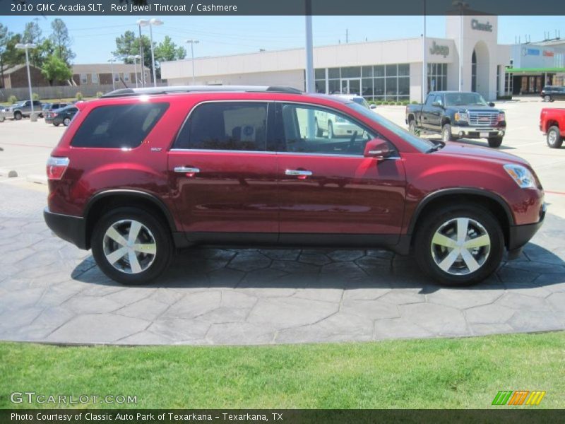 Red Jewel Tintcoat / Cashmere 2010 GMC Acadia SLT