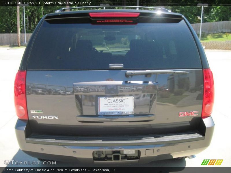 Storm Gray Metallic / Ebony 2010 GMC Yukon SLT