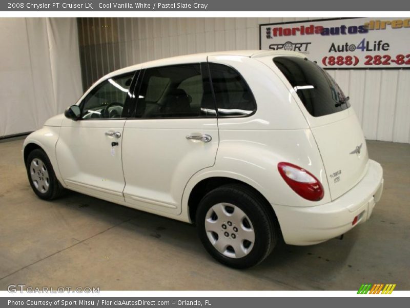 Cool Vanilla White / Pastel Slate Gray 2008 Chrysler PT Cruiser LX