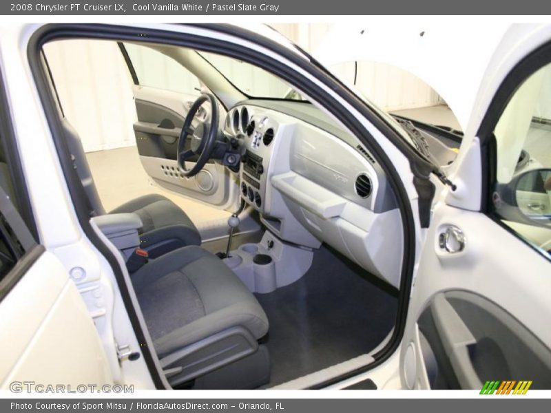 Cool Vanilla White / Pastel Slate Gray 2008 Chrysler PT Cruiser LX