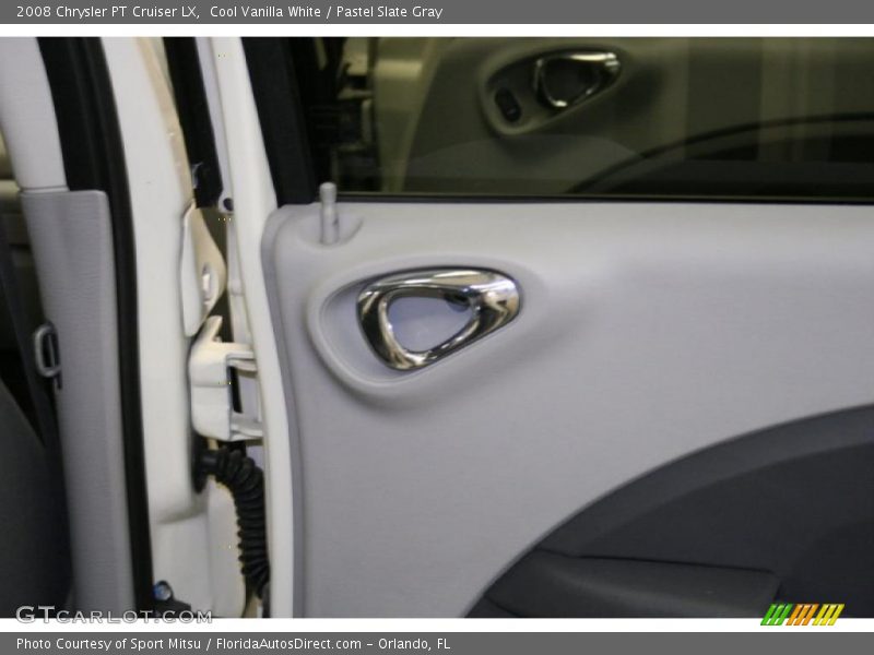 Cool Vanilla White / Pastel Slate Gray 2008 Chrysler PT Cruiser LX