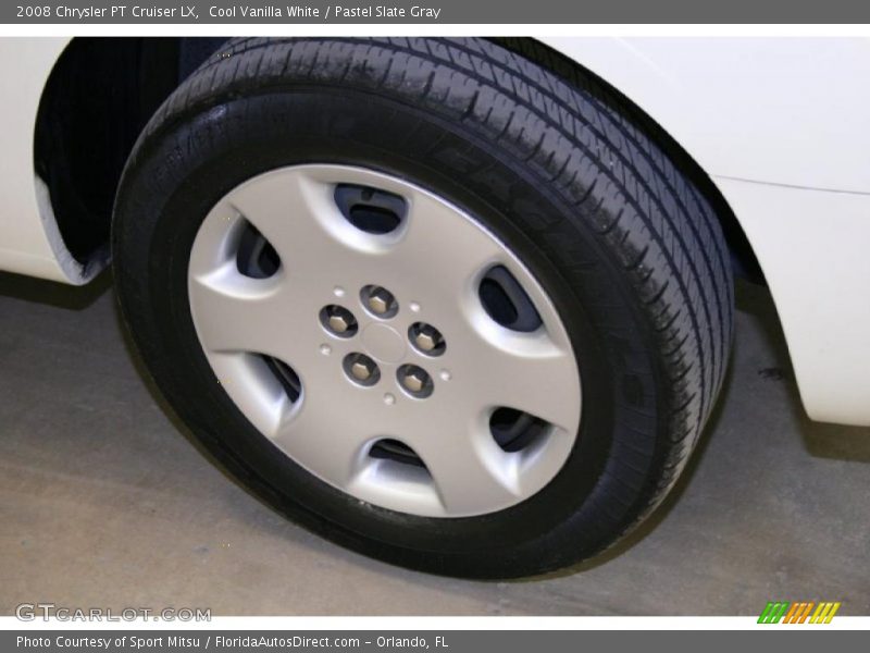 Cool Vanilla White / Pastel Slate Gray 2008 Chrysler PT Cruiser LX