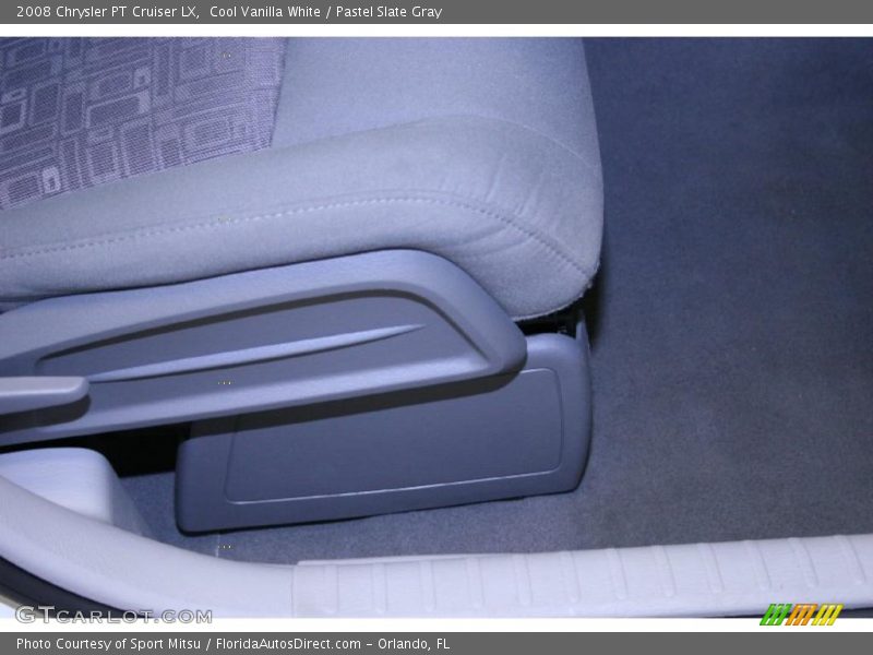 Cool Vanilla White / Pastel Slate Gray 2008 Chrysler PT Cruiser LX