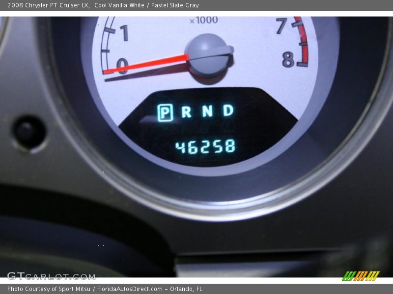 Cool Vanilla White / Pastel Slate Gray 2008 Chrysler PT Cruiser LX