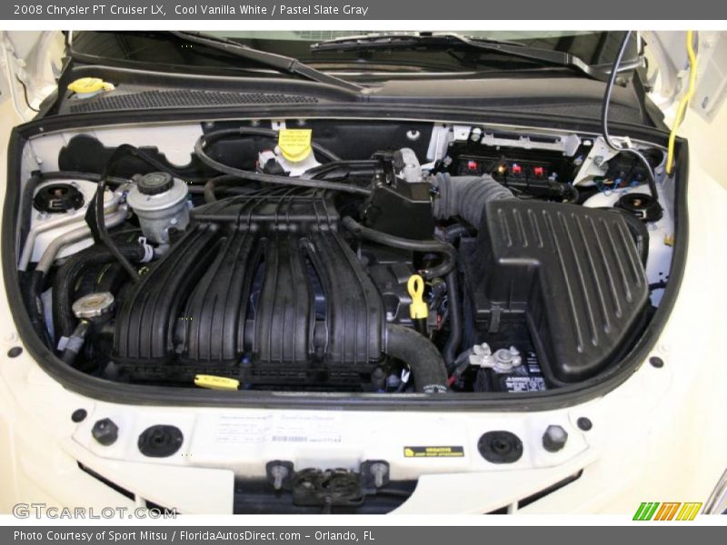 Cool Vanilla White / Pastel Slate Gray 2008 Chrysler PT Cruiser LX