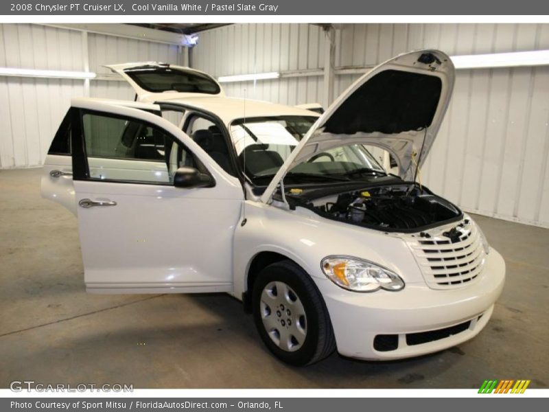 Cool Vanilla White / Pastel Slate Gray 2008 Chrysler PT Cruiser LX