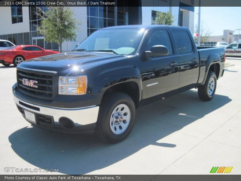 Onyx Black / Dark Titanium 2010 GMC Sierra 1500 Crew Cab