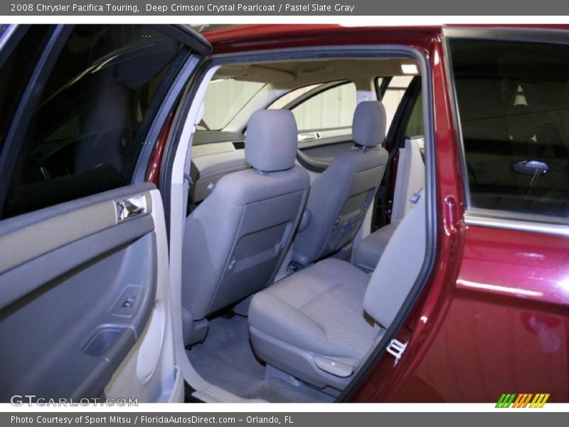 Deep Crimson Crystal Pearlcoat / Pastel Slate Gray 2008 Chrysler Pacifica Touring