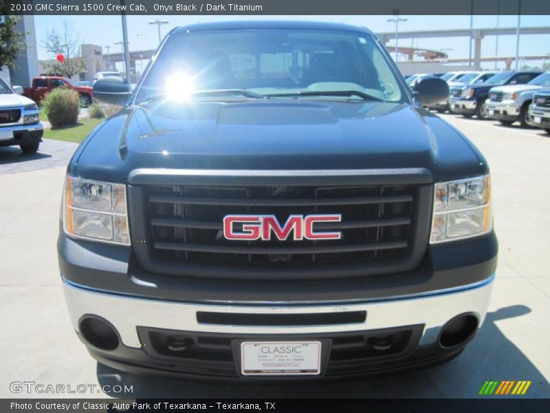 Onyx Black / Dark Titanium 2010 GMC Sierra 1500 Crew Cab