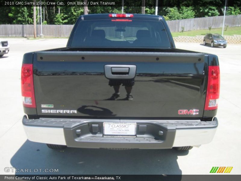 Onyx Black / Dark Titanium 2010 GMC Sierra 1500 Crew Cab