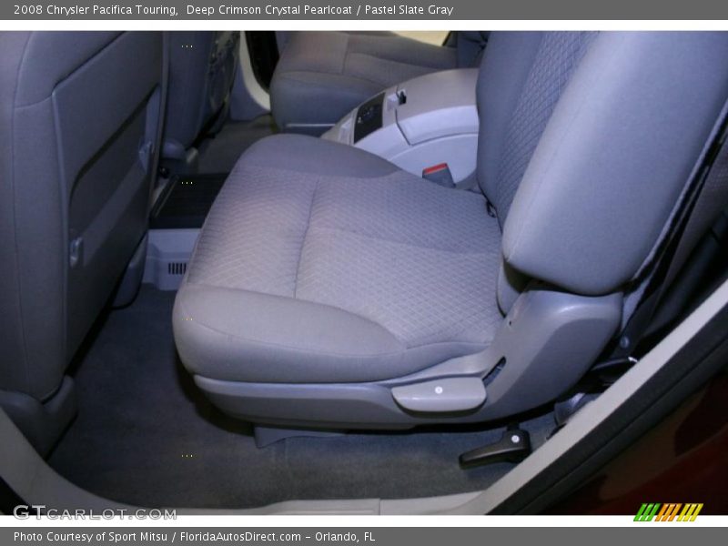 Deep Crimson Crystal Pearlcoat / Pastel Slate Gray 2008 Chrysler Pacifica Touring