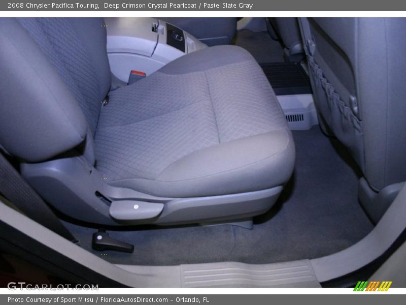 Deep Crimson Crystal Pearlcoat / Pastel Slate Gray 2008 Chrysler Pacifica Touring
