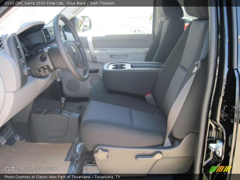 Onyx Black / Dark Titanium 2010 GMC Sierra 1500 Crew Cab