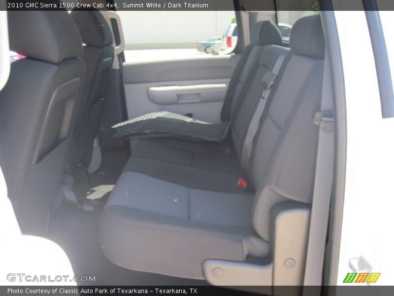 Summit White / Dark Titanium 2010 GMC Sierra 1500 Crew Cab 4x4