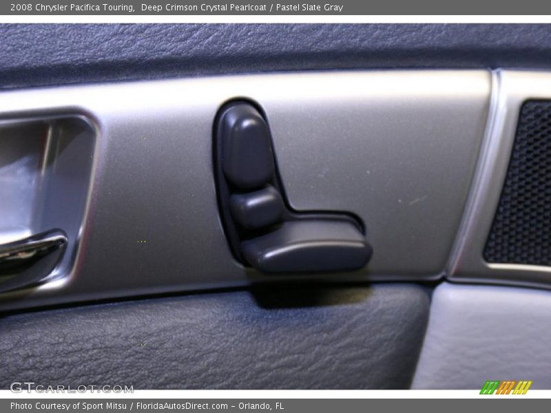 Deep Crimson Crystal Pearlcoat / Pastel Slate Gray 2008 Chrysler Pacifica Touring