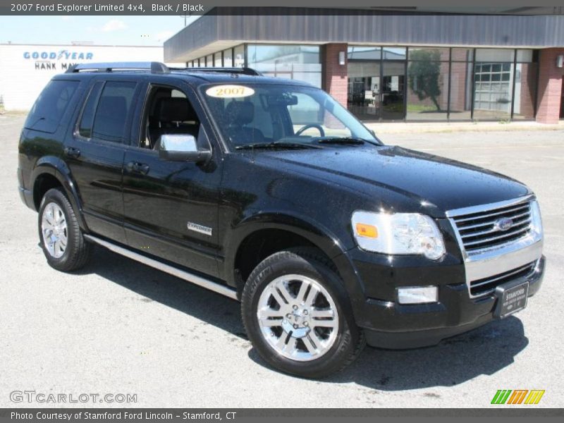 Black / Black 2007 Ford Explorer Limited 4x4