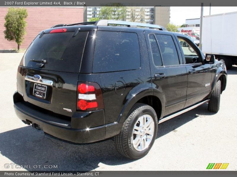 Black / Black 2007 Ford Explorer Limited 4x4