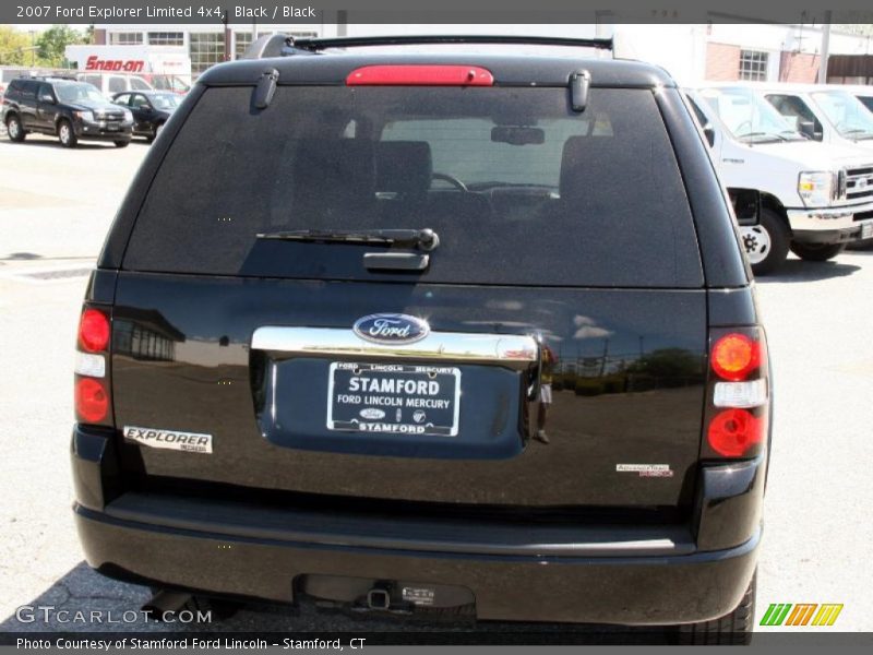 Black / Black 2007 Ford Explorer Limited 4x4