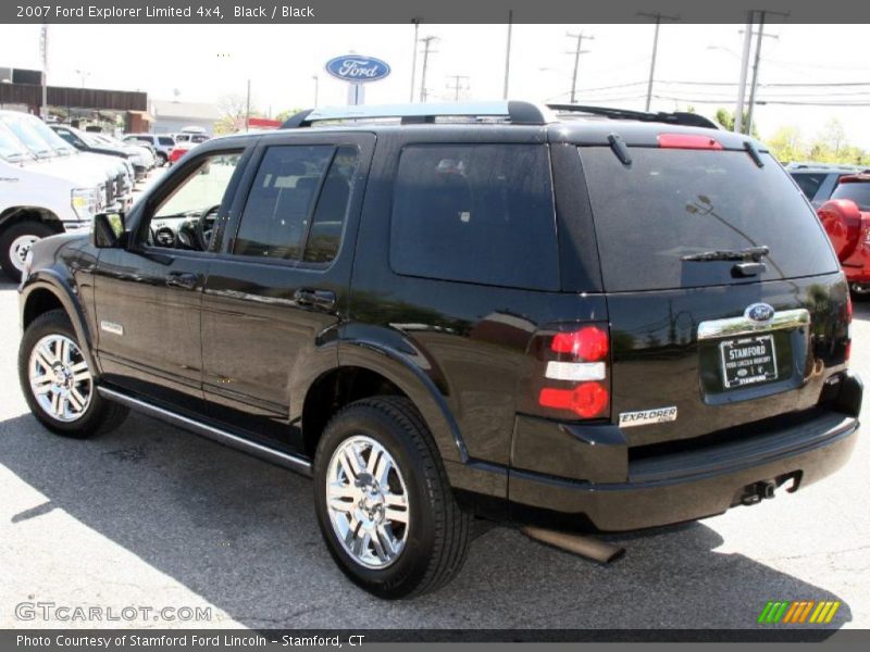 Black / Black 2007 Ford Explorer Limited 4x4
