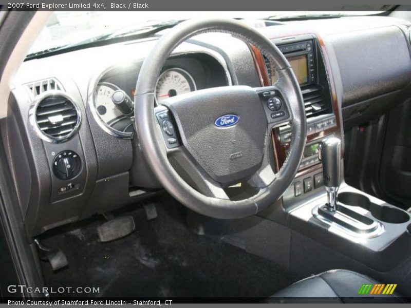 Black / Black 2007 Ford Explorer Limited 4x4