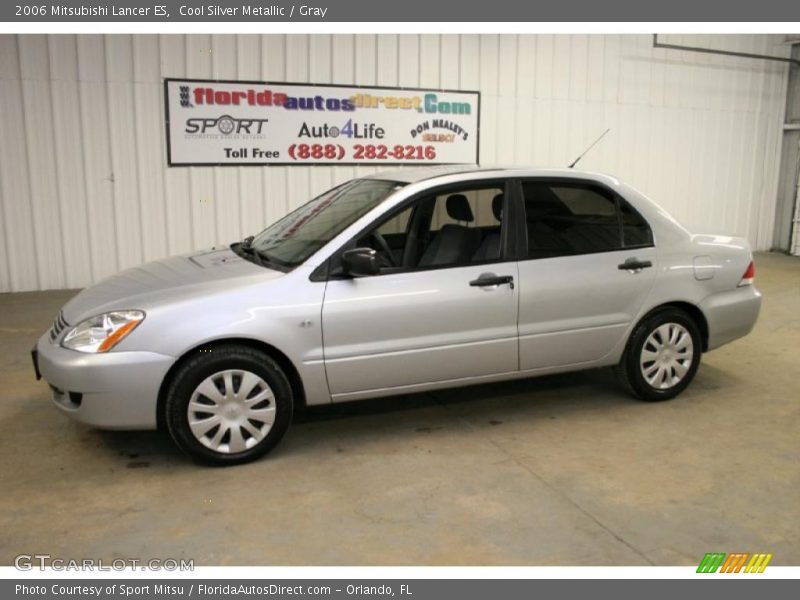 Cool Silver Metallic / Gray 2006 Mitsubishi Lancer ES